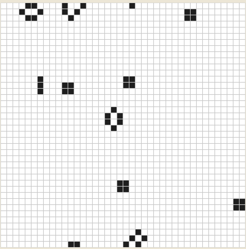 Conway's Game of Life: leven uit simpele regels